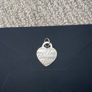 “I love you” Tiffany’s Pendant